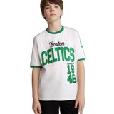 DeFacto NBA Boston Celtics Erkek Çocuk Bisiklet Yaka Kısa Kollu Tişört, 7/8 Yaş (128cm), H2899A826HS, Beyaz, Erkek Çocuk