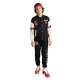 DeFacto NBA Chicago Bulls Bomber Hırka Erkek Çocuk, 9-10 Yaş, G7617A826SP, Siyah-BK81, Erkek Çocuklar