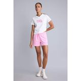 DeFacto NBA Chicago Bulls Lisanslı Standart Fit Sporcu Kısa Paça Pembe Şort H9572AX26HS - XL