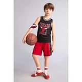 DeFacto NBA Chıcago Bulls Regular Fıt Şort Erkek Çocuk H2883A826HS