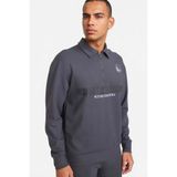 DeFacto NBA Golden State Warrıors Boxy Fıt Polo Yaka Skuba Dalgıç Kumaş Sweatshirt F6974AX26SP