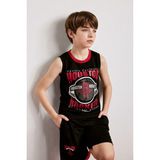 DeFacto NBA Houston Rockets Bisiklet Yaka Atlet Erkek Çocuk H2956A826HS - 7 - 8 Yaş - Siyah-BK81