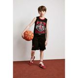 DeFacto NBA Houston Rockets Regular Fit Şort Erkek Çocuk H2920A826HS - 11 - 12 Yaş - Siyah-BK81