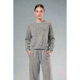 Defacto NBA Los Angeles Lakers Bisiklet Yaka Sweatshirt, S, F8216AX26SP, Gri, Kadın