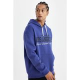 DeFacto NBA Los Angeles Lakers Oversize Geniş Kalıp Bisiklet Yaka Kalın Sweatshirt C9255AX24AU