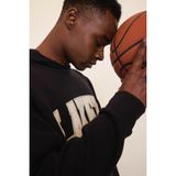 DeFacto NBA Los Angeles Lakers Oversıze Kapüşonlu Skuba Dalgıç Kumaş Sweatshirt D6709AX25SP