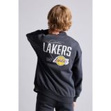DeFacto NBA Los Angeles Lakers Sırt Baskılı Bisiklet Yaka Çıtçıtlı Sweatshirt Hırka Erkek Çocuk I2236A826WN