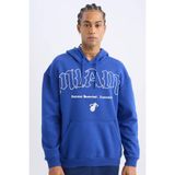 DeFacto NBA Miami Heat Boxy Fit Kapüşonlu Kanguru Cepli Kalın Sweatshirt D3229AX24WN