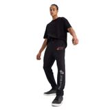 DeFacto NBA Miami Heat Kalın Jogger Eşofman Altı Standart Fit Cepli Esnek Bantlı Paça, S, D6561AX25SP, Siyah-BK81, Erkek