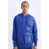 DeFacto NBA Miami Heat Oversize Geniş Kalıp Kapüşonlu Kalın Sweatshirt D0677AX24AU