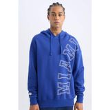 DeFacto NBA Miami Heat Oversize Geniş Kalıp Kapüşonlu Kalın Sweatshirt