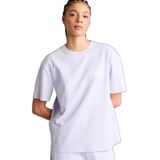 DeFacto NBA Wordmark Oversize Sırt Baskılı Tişört, XL, G0680AX26SP, Mor-PR40, Kadın
