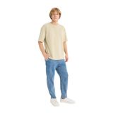DeFacto Nefes Alabilen Oversize Tişört, XS, X3926AZ25SP, Haki, Erkek