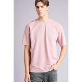 DeFacto Nefes Alabilen Oversize Tişört, XS, X3926AZ26SP, Bordo-BR503, Erkek