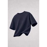 DeFacto Nefes Alabilen Oversize Tişört, XS, X3926AZ26SP, Lacivert-NV64, Erkek