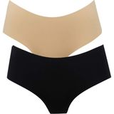 DeFacto Nefes Alabilir Micro 2'li Hipster Külot Y8298AZ25SP - XL - Bej-BG392