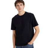 DeFacto NEW REGULAR FIT%100 Pamuk Basic Tişört, XS, V7699AZ26SP, Siyah, Erkek