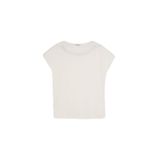 DeFacto Off White T-Shirt, M, G3285AX26SP, Beyaz-WT32, Kadın