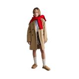 Defacto Okul Kemerli Cepli Trençkot Kız Çocuk, 13-14 Yaş, Kemerli Cepli Trençkot, Kahve-BN425, Kız Çocuk, 13/14 Yaş (164cm)