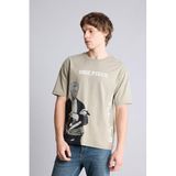 DeFacto One Piece Haki Baskılı T-Shirt, L, F8177AX26SP, Haki-KH404, Erkek