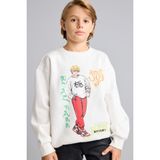 DeFacto Overshırt Fıt Bisiklet Yaka İçi Yumuşak Tüylü Kalın Sweatshirt Erkek Çocuk
