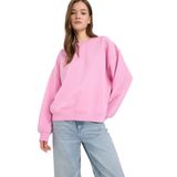 DeFacto Oversıze Basıc Sweatshirt, XL, A4177AX25WN, Pembe, kadın