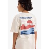 DeFacto Oversize Baskılı Ekru Erkek Çocuk T-Shirt G6987A8/ER99