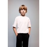 DeFacto Oversize bisiklet yaka kısa kollu Basic erkek çocuk tişört. G6486A826AU