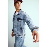 DeFacto Oversize Denim Ceket Mavi, L, F4737AX25AU, Mavi-NM39, Erkek