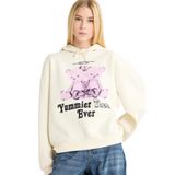 DeFacto Oversize Geniş Kalıp Kapüşonlu Baskılı Sweatshirt, XL, G3884AX25WN, Ekru-ER103, kadın