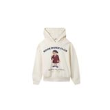 DeFacto Oversize Kapüşonlu Ayıcık Baskılı Sweatshirt Kız Çocuk