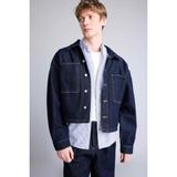 Defacto Oversize Pamuklu Ceket, Xxl, H0379AX26SP, Mavi, Erkek