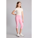 DeFacto Pamuklu Midi Tayt Kız Çocuk B5656A826SM - Pembe-PN167 - 13 - 14 Yaş