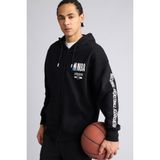 DeFacto Pamuklu NBA Wordmark Oversıze Kapüşonlu Fermuarlı Sweatshırt G0264AX26SP