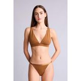 DeFacto Pamuklu Slip Külot, S, H2966AX26SP, Kahve-BN202, kadın