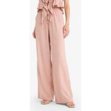 DeFacto Pantolon Wide Leg Çift Cepli Normal Bel Standart Boy D1009AX25SP - Bordo-BR479 - 42