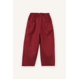DeFacto Paperbag Akışkan Kumaş Pantolon Kız Bebek G8138A526SP - Bordo-BR229 - 2 - 3 Yaş