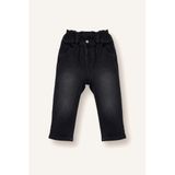 DeFacto Paperbag Jean Pantolon Kız Bebek, 12-18 AY, G3411A526SP, Siyah-NM40, Kız bebek