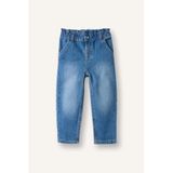 DeFacto Paperbag Jean Pantolon Kız Bebek, 2-3 Yaş, G6307A526SM, Mavi-NM39, Kız bebek