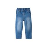 DeFacto Paperbag Jean Pantolon Kız Bebek, 4-5 Yaş, G6307A526SM, Mavi-NM39, Kız bebek