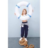 DeFacto Paraşüt Kargo Jogger Paça Pamuklu Pantolon Kız Çocuk, 9-10 Yaş, D7608A8, Lacivert, Kız çocuk