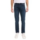 DeFacto Pedro Slim Fit Dar Kalıp Normal Bel Dar Paça Jean Pantolon, 34/32, R8791AZ26SP, İndigo-NM83, Erkek