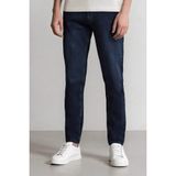 Defacto Pedro Slim Fit Dar Kalıp Normal Bel Dar Paça Jean Pantolon, 38/32, R8791AZ23AU, İndigo, Erkek