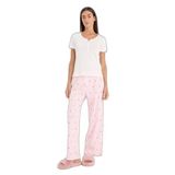 DeFacto Pembe Pamuk Pijama Takımı, XL, G7050AX26SP, Pembe-PN149, kadın