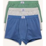 DeFacto Penye 3'lü Boxer Erkek Çocuk H0941A826SP - 7 - 8 Yaş - Mavi-BE364