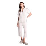 DeFacto Pijama Takımı Ekru, XL, H1700AX26SP, Ekru-ER98, kadın
