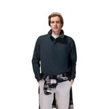 DeFacto Pike Kumaşlı Yarım Fermuarlı Sweatshirt, M, F9243AX26SP, Yeşil-GN827, erkek