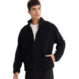 Defacto Polar Hırka Siyah, M, F0446AX25AU, Siyah-BK81, Erkek