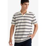 DeFacto Polo Yaka Çizgili Pike Kısa Kollu Tişört Lacivert, S, F9680AX25SM, Lacivert-NV64, Erkek