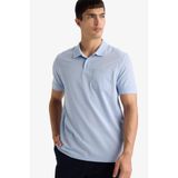 DeFacto Polo Yaka Pike Kısa Kollu Tişört Mavi, S, F9678AX25SM, Mavi-BE177, Erkek